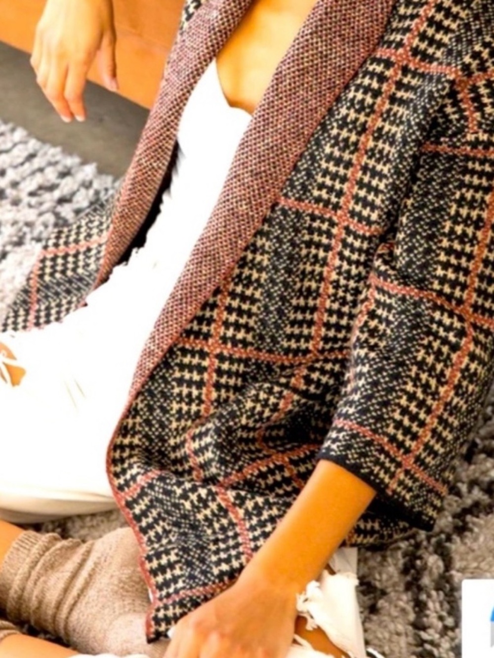 Lovestitch  Knit Open-Front Cardigan